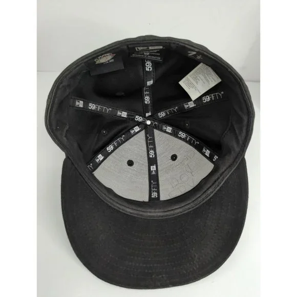 LMB New Era 59Fifty Vaqueros Unión Laguna fitted Black Cap Hat 7 1/2 - Picture 8 of 11